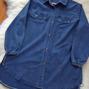 مانتو بغل زیپ ۱۰۶۶۸